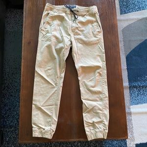 Tan Active Flex American Eagle Joggers